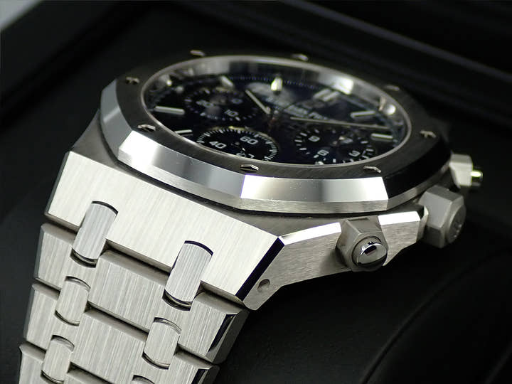 オーデマピゲ ロイヤルオーク クロノグラフ Ref.26239BC.OO.1220BC.01 ホワイトゴールド ブルー文字盤