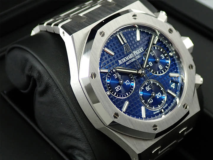 オーデマピゲ ロイヤルオーク クロノグラフ Ref.26239BC.OO.1220BC.01 ホワイトゴールド ブルー文字盤