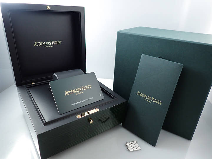 オーデマピゲ ロイヤルオーク クロノグラフ Ref.26331BC.GG.1224BC.03 ホワイトゴールド ブラックxグレーブルー文字盤