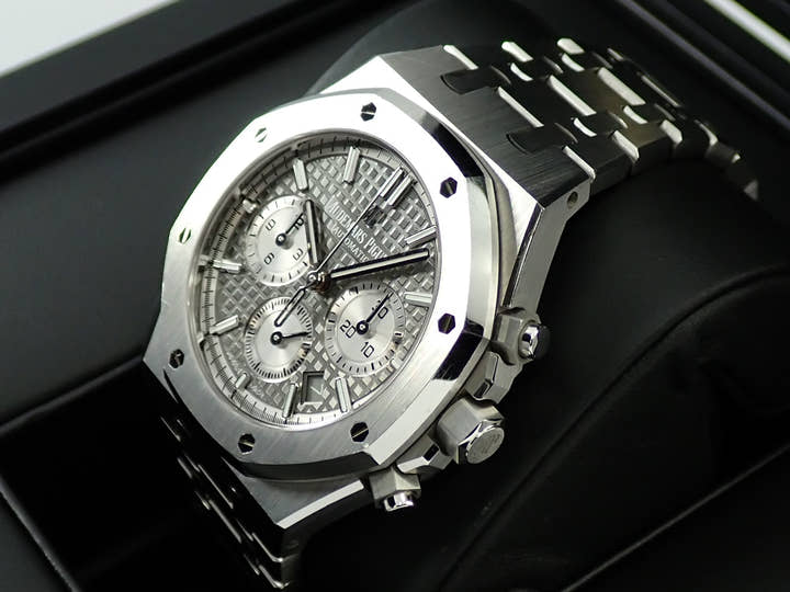 オーデマピゲ ロイヤルオーク クロノグラフ Ref.26315ST.OO.1256ST.02 ステンレススチール グレー文字盤
