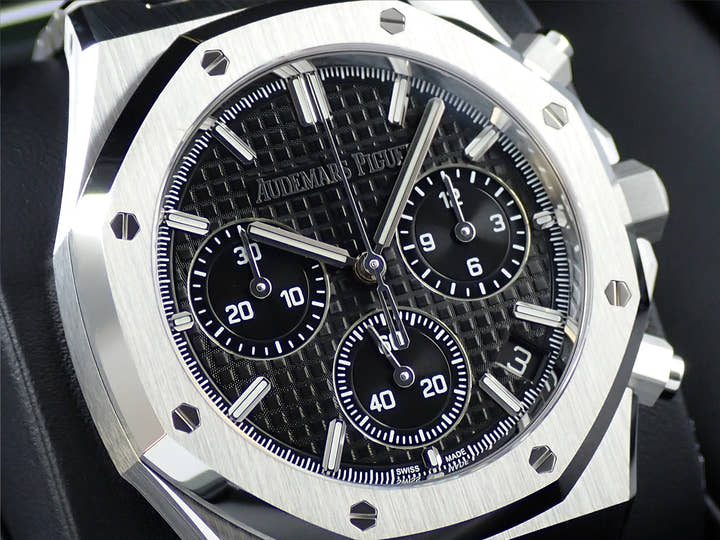 オーデマピゲ ロイヤルオーク クロノグラフ Ref.26240ST.OO.1320ST.06 ステンレススチール ブラック文字盤
