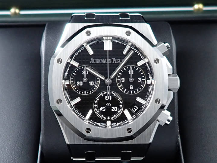 オーデマピゲ ロイヤルオーク クロノグラフ Ref.26240ST.OO.1320ST.06 ステンレススチール ブラック文字盤