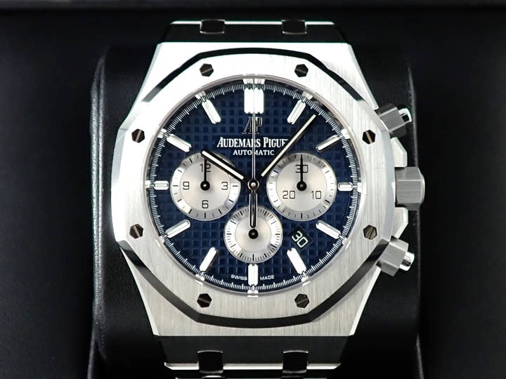オーデマピゲ ロイヤルオーク クロノグラフ Ref.26331ST.OO.1220ST.01 ステンレススチール ブルー文字盤