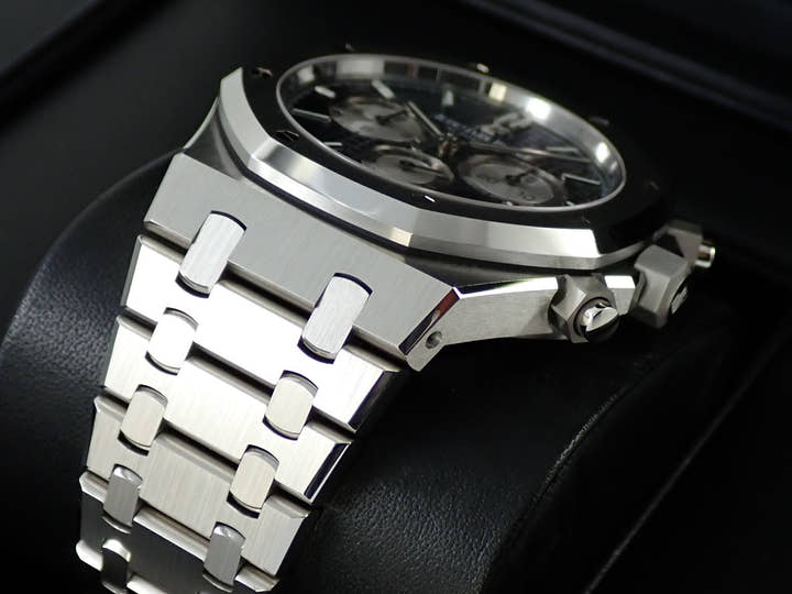 オーデマピゲ ロイヤルオーク クロノグラフ Ref.26331ST.OO.1220ST.01 ステンレススチール ブルー文字盤
