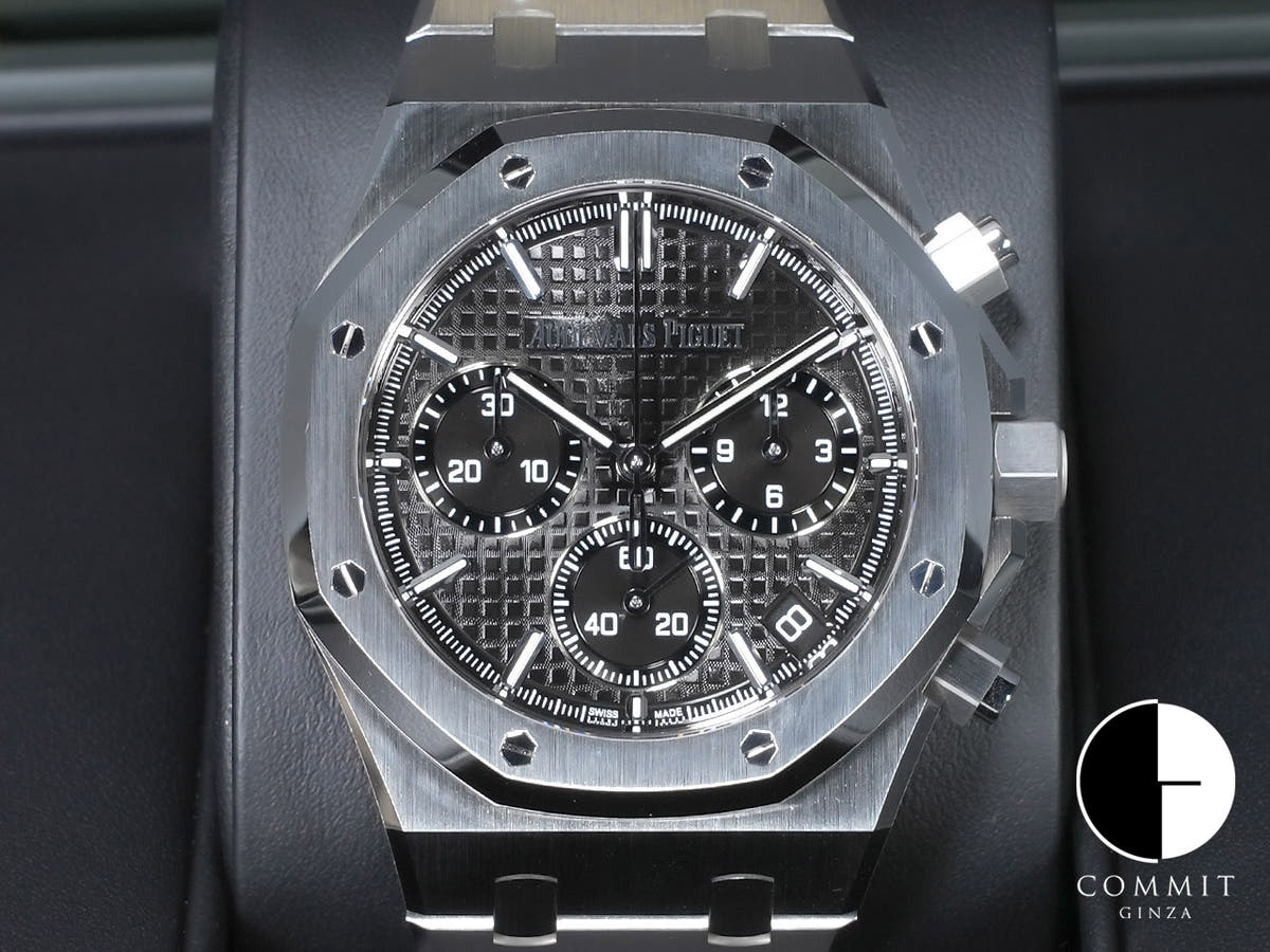 オーデマピゲ ロイヤルオーク クロノグラフ Ref.26240ST.OO.1320ST.06 ステンレススチール ブラック文字盤