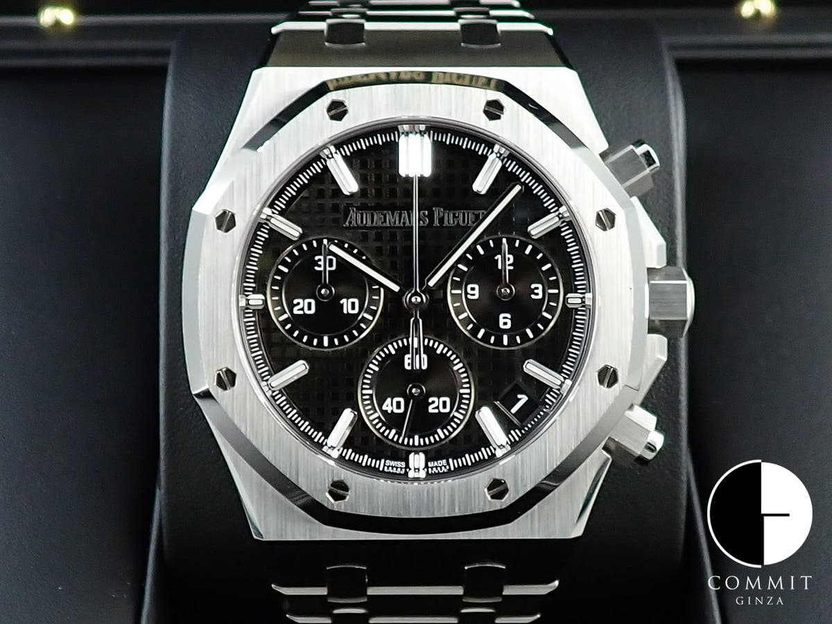 Audemars Piguet Royal Oak Chronograph 50th Anniversary Ref. 26240ST.OO.1320ST.02 Stainless Steel Black Dial