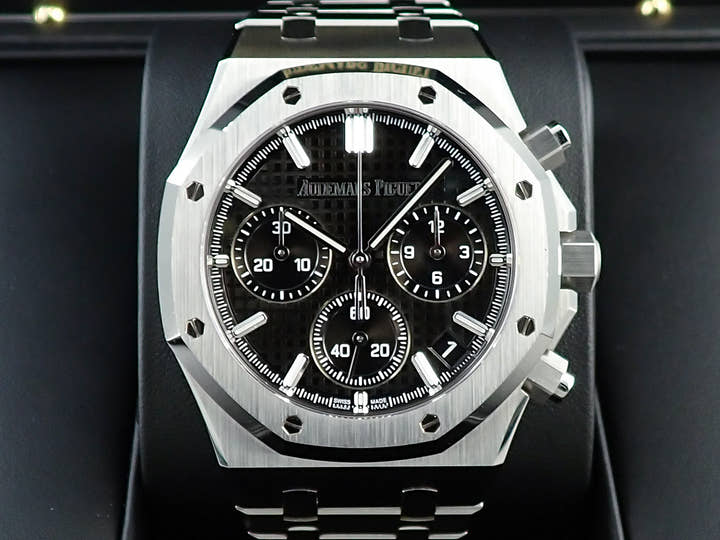 Audemars Piguet Royal Oak Chronograph 50th Anniversary Ref. 26240ST.OO.1320ST.02 Stainless Steel Black Dial