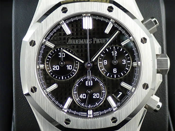 Audemars Piguet Royal Oak Chronograph 50th Anniversary Ref. 26240ST.OO.1320ST.02 Stainless Steel Black Dial