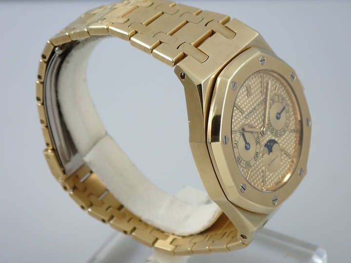 オーデマピゲ ロイヤルオーク デイデイト ムーンフェイズ Ref.25594BA.O.0477BA.01 イエローゴールド シャンパン文字盤