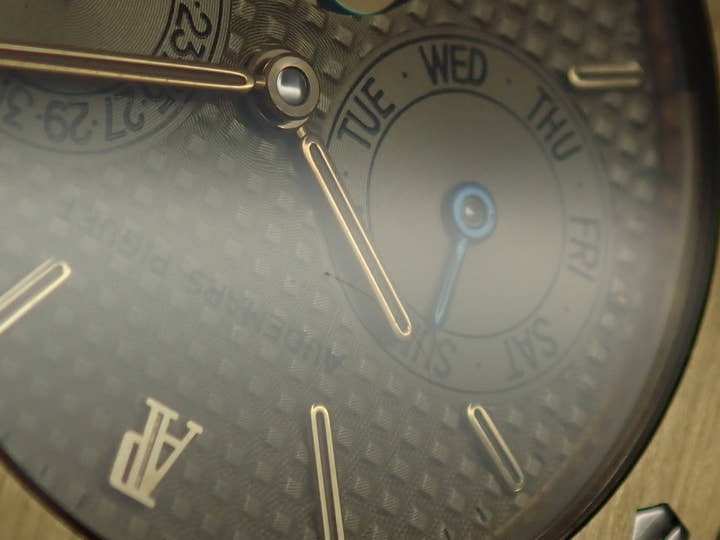 オーデマピゲ ロイヤルオーク デイデイト ムーンフェイズ Ref.25594BA.O.0477BA.01 イエローゴールド シャンパン文字盤