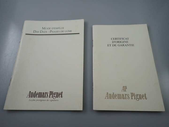 オーデマピゲ ロイヤルオーク デイデイト ムーンフェイズ Ref.25594BA.O.0477BA.01 イエローゴールド シャンパン文字盤