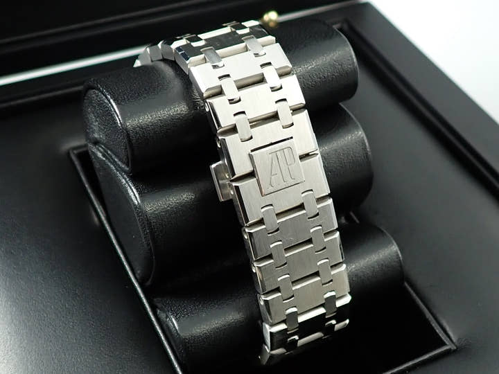 オーデマピゲ ロイヤルオーク ダブル バランスホイール オープンワーク Ref.15407ST.OO.1220ST.01 ステンレススチール スケルトン文字盤