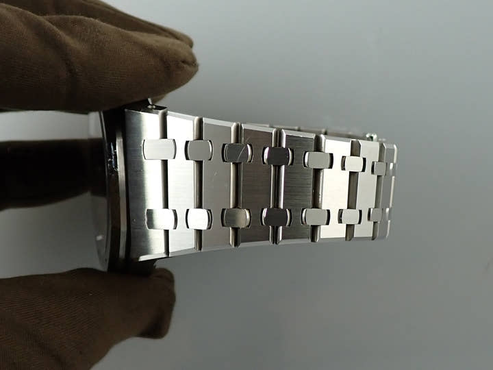 オーデマピゲ ロイヤルオーク ダブル バランスホイール オープンワーク Ref.15407ST.OO.1220ST.01 ステンレススチール スケルトン文字盤