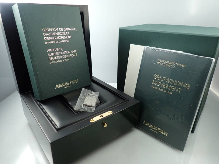 オーデマピゲ ロイヤルオーク ダブル バランスホイール オープンワーク Ref.15407ST.OO.1220ST.01 ステンレススチール スケルトン文字盤