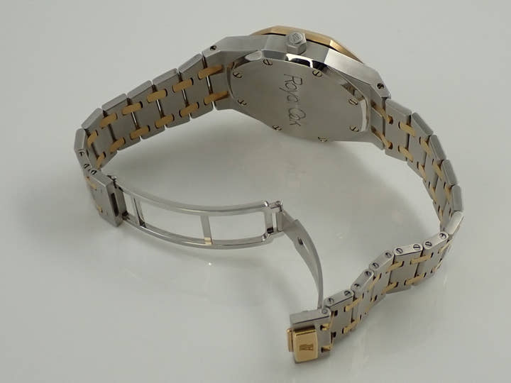 オーデマピゲ ロイヤルオーク デュアルタイム Ref.25730SA.O.0789SA.01 ステンレススチール/イエローゴールド グレー文字盤