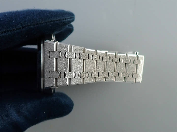 オーデマピゲ ロイヤルオーク フロステッドゴールド Ref.15454BC.GG.1259BC.03 ホワイトゴールド ブラック文字盤