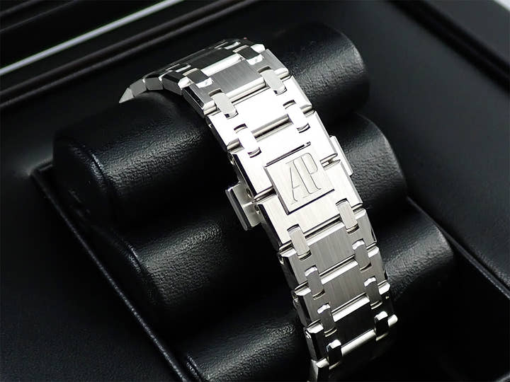 オーデマピゲ ロイヤルオーク ジャンボ エクストラ シン Ref.15206PT.OO.1240PT.01 プラチナ オニキス11Pダイヤ文字盤