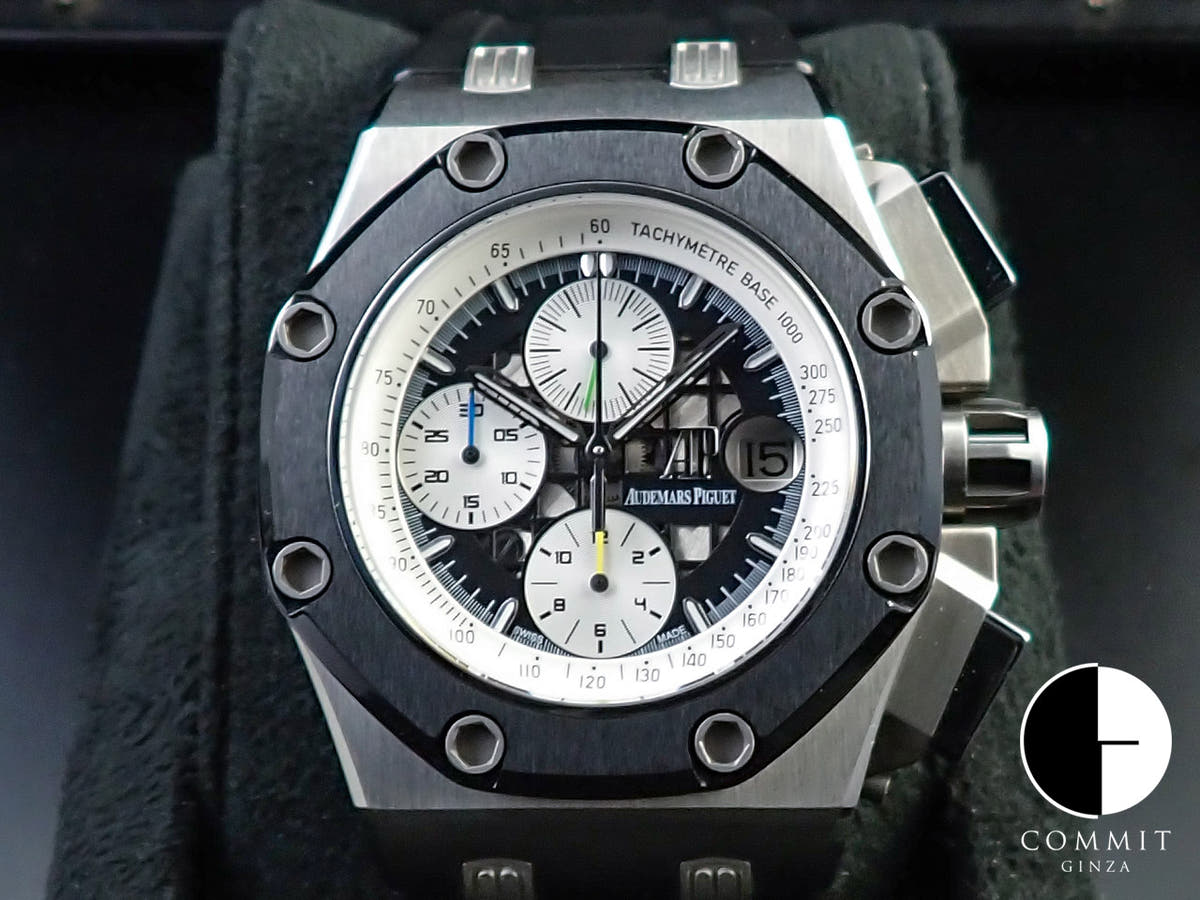 オーデマピゲ ロイヤルオーク オフショア クロノグラフ ルーベンスバリチェロ Ref.26078IO.OO.D001VS.01 チタン/セラミック ブラック文字盤