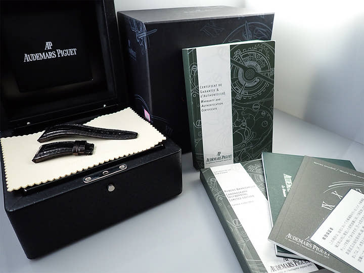 オーデマピゲ ロイヤルオーク オフショア クロノグラフ ルーベンスバリチェロ Ref.26078IO.OO.D001VS.01 チタン/セラミック ブラック文字盤