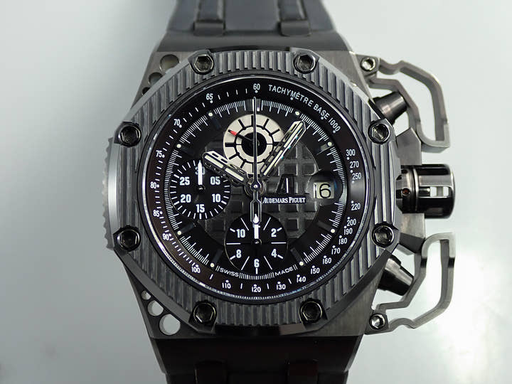 オーデマピゲ ロイヤルオーク オフショア サバイバー クロノグラフ Ref.26165IO.OO.A002CA.01 チタン ブラック文字盤