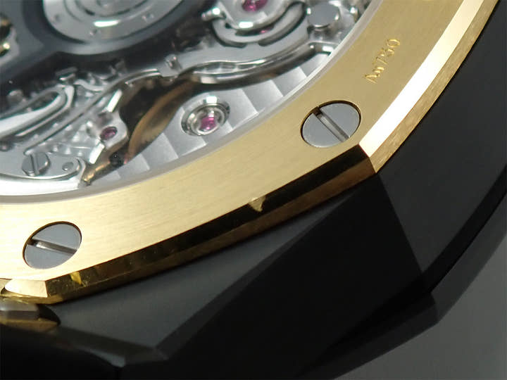 オーデマピゲ ロイヤルオーク オフショア クロノグラフ Ref.26420CE.OO.A127CR.01 セラミック/イエローゴールド ブラック文字盤