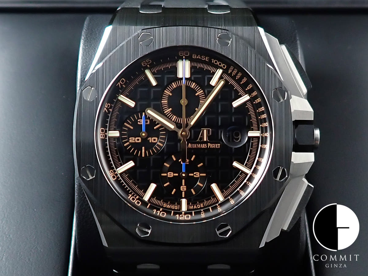 オーデマピゲ ロイヤルオーク オフショア クロノグラフ Ref.26405CE.OO.A002CA.02 セラミック ブラック文字盤
