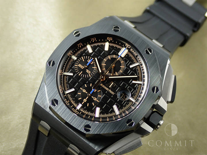 オーデマピゲ ロイヤルオーク オフショア クロノグラフ Ref.26405CE.OO.A002CA.02 セラミック ブラック文字盤