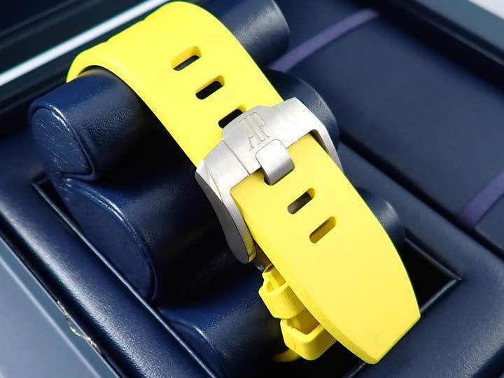 オーデマピゲ ロイヤルオーク オフショア ミュージックエディション Ref.15600TI.OO.A343CA.01 チタン ブルー文字盤