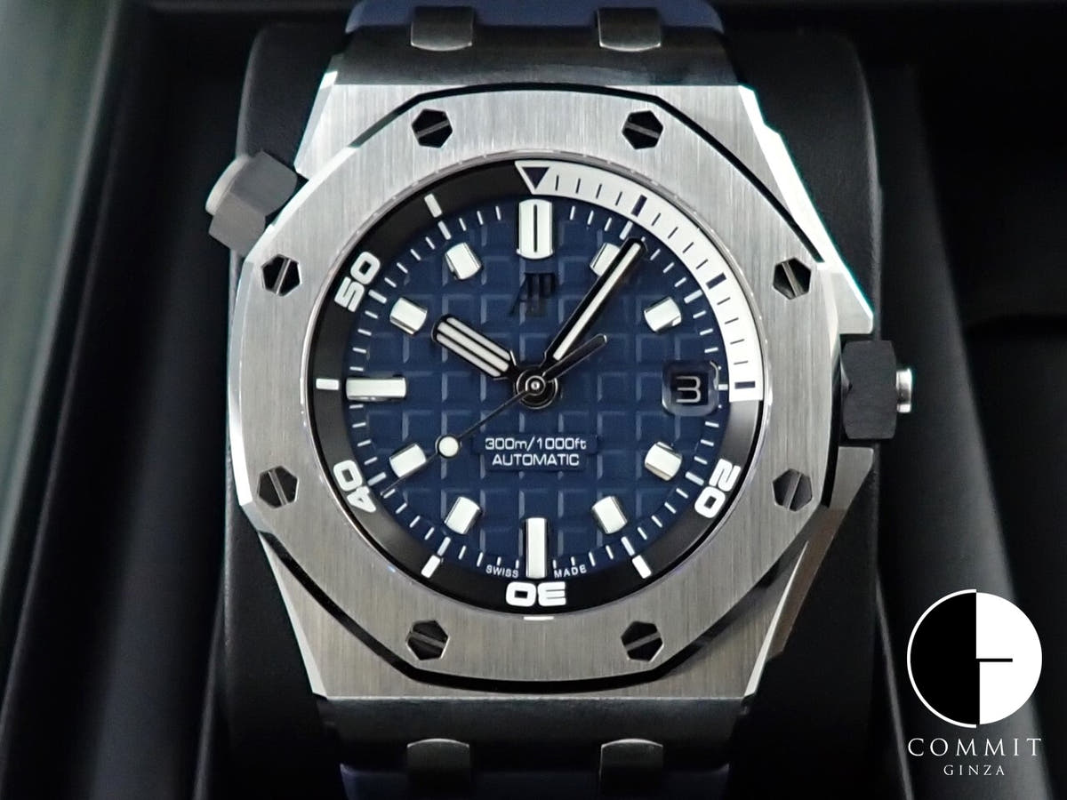 オーデマピゲ ロイヤルオーク オフショア ダイバー Ref.15720ST.OO.A027CA.01 ステンレススチール ブルー文字盤