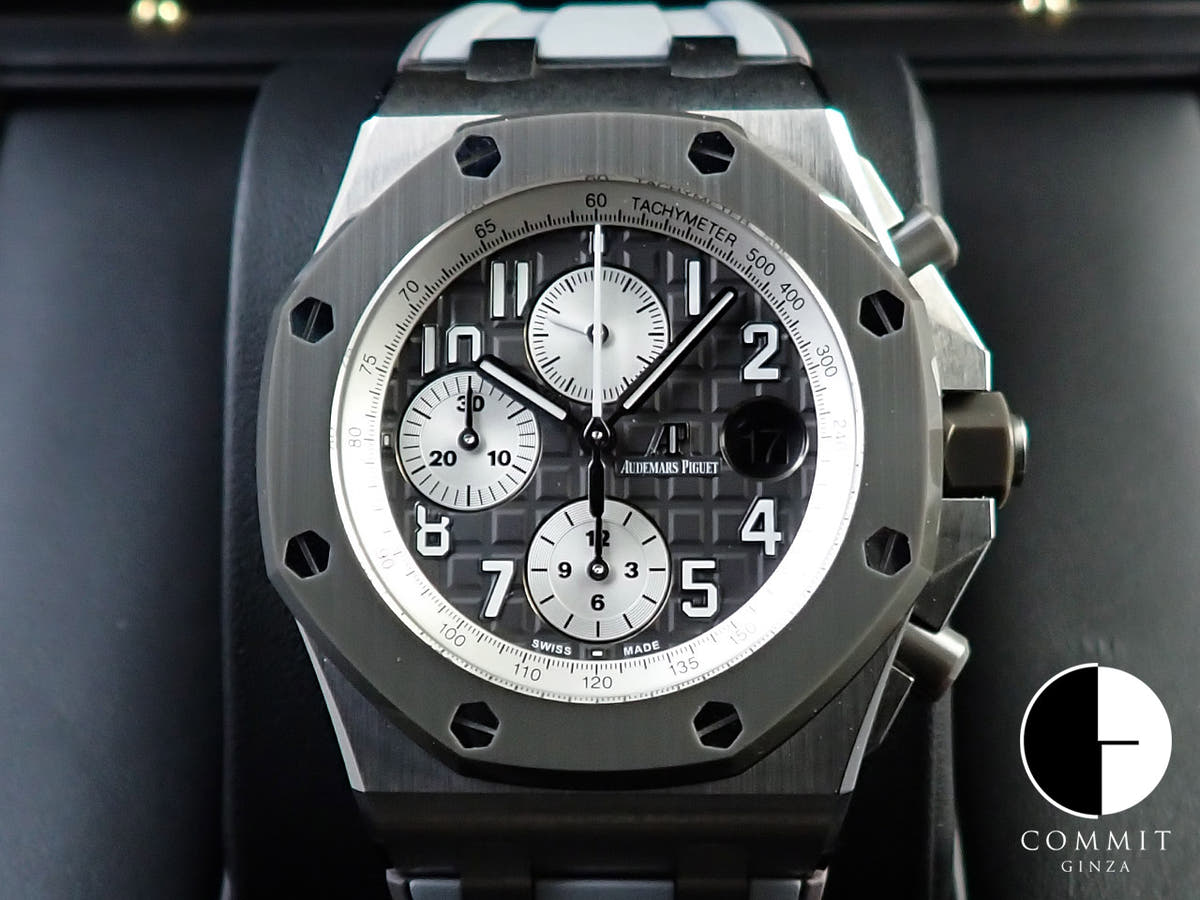 オーデマピゲ ロイヤルオーク オフショア クロノグラフ Ref.26470IO.OO.A006CA.01 チタン スレートグレー文字盤
