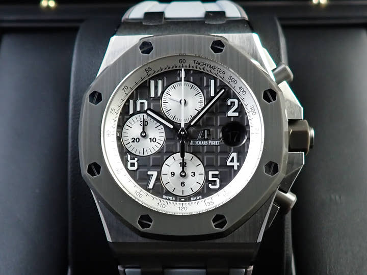 オーデマピゲ ロイヤルオーク オフショア クロノグラフ Ref.26470IO.OO.A006CA.01 チタン スレートグレー文字盤