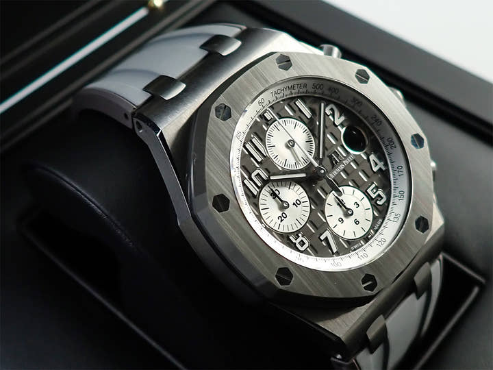 オーデマピゲ ロイヤルオーク オフショア クロノグラフ Ref.26470IO.OO.A006CA.01 チタン スレートグレー文字盤