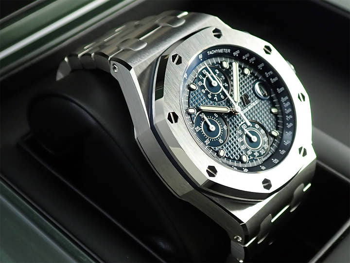 オーデマピゲ ロイヤルオーク オフショア クロノグラフ Ref.26238ST.OO.2000ST.01 ステンレススチール ブルー文字盤