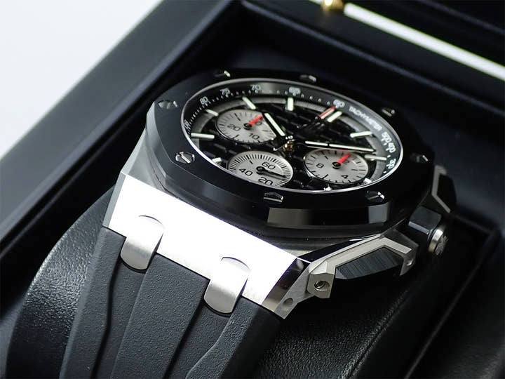オーデマピゲ ロイヤルオーク オフショア クロノグラフ Ref.26420SO.OO.A002CA.01 ステンレススチール/ブラックセラミック ブラック文字盤