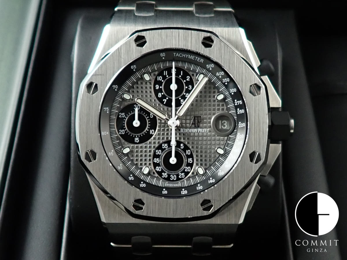オーデマピゲ ロイヤルオーク オフショア クロノグラフ Ref.26238TI.OO.2000TI.01 チタン グレー文字盤