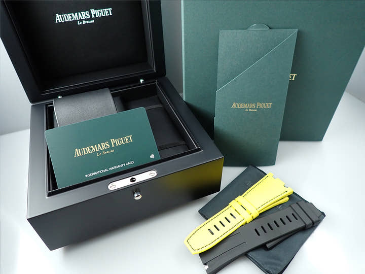 オーデマピゲ ロイヤルオーク オフショア クロノグラフ Ref.26420CE.OO.A005VE.01 ブラックセラミック ブラック文字盤