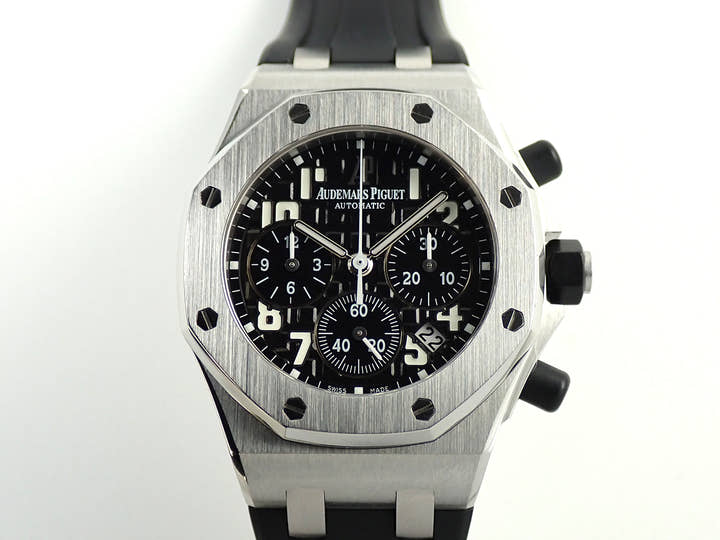 オーデマピゲ ロイヤルオーク オフショア クロノグラフ Ref.26283ST.OO.D002CA.01 ステンレススチール ブラック文字盤