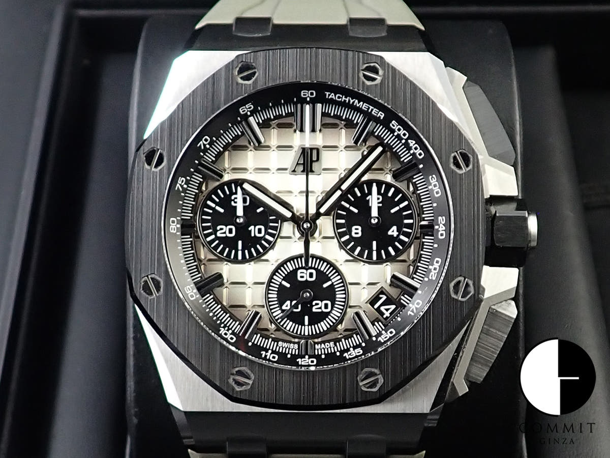 オーデマピゲ ロイヤルオーク オフショア クロノグラフ Ref.26420SO.OO.A600CA.01 ステンレススチール スモークブラウン文字盤