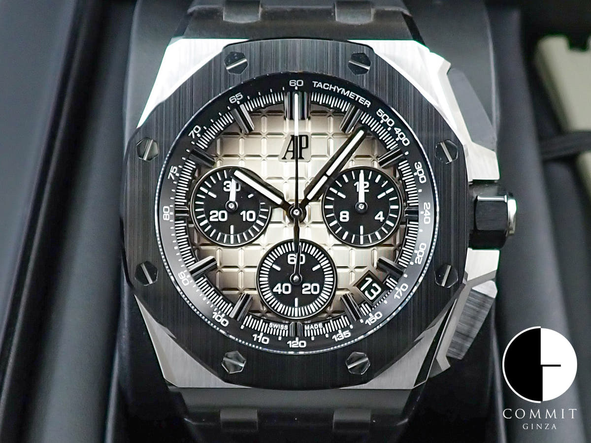 オーデマピゲ ロイヤルオーク オフショア クロノグラフ Ref.26420SO.OO.A600CA.01 ステンレススチール スモークブラウン文字盤