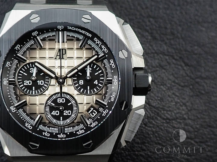 オーデマピゲ ロイヤルオーク オフショア クロノグラフ Ref.26420SO.OO.A600CA.01 ステンレススチール スモークブラウン文字盤