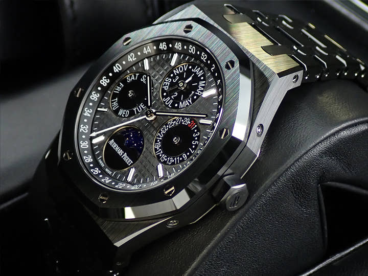 オーデマピゲ ロイヤルオーク パーペチュアルカレンダー Ref.26579CE.OO.1225CE.01 セラミック スレートグレー文字盤