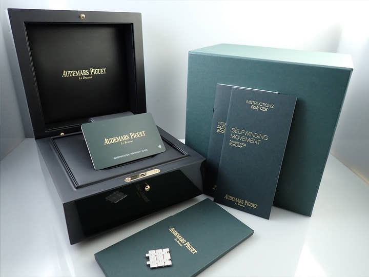 オーデマピゲ ロイヤルオーク Ref.15503BC.OO.1220BC.01 ホワイトゴールド ブルー文字盤