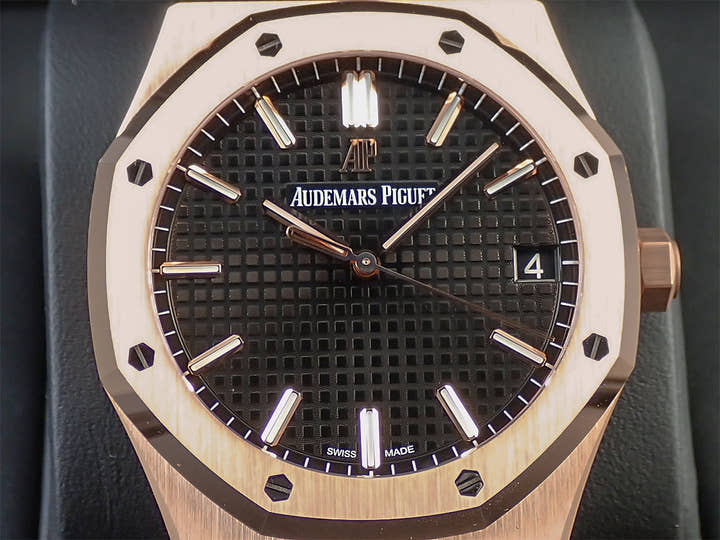 オーデマピゲ ロイヤルオーク Ref.15500OR.OO.1220OR.01 ピンクゴールド ブラック文字盤