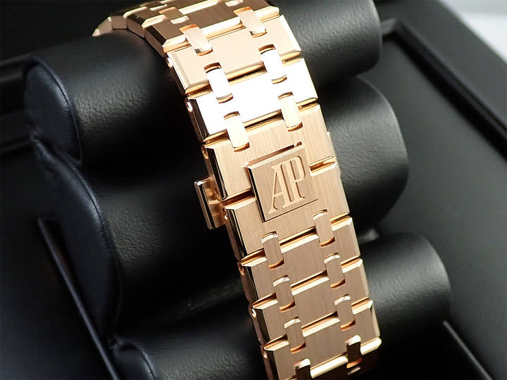 オーデマピゲ ロイヤルオーク Ref.15500OR.OO.1220OR.01 ピンクゴールド ブラック文字盤