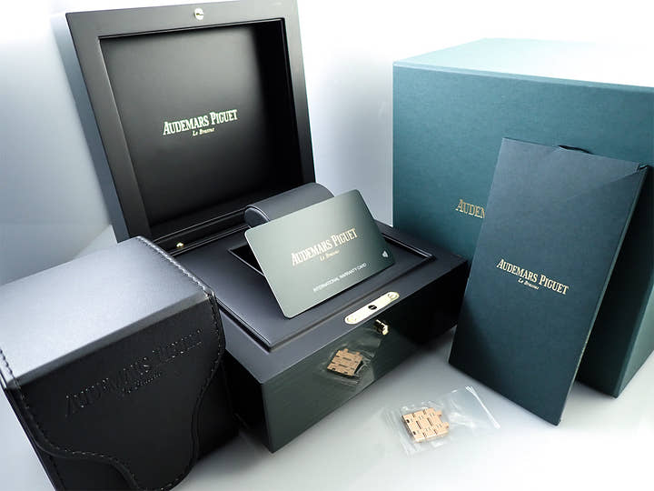 オーデマピゲ ロイヤルオーク Ref.15500OR.OO.1220OR.01 ピンクゴールド ブラック文字盤