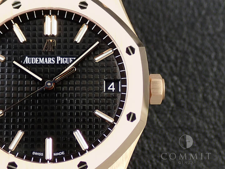 オーデマピゲ ロイヤルオーク Ref.15500OR.OO.1220OR.01 ピンクゴールド ブラック文字盤