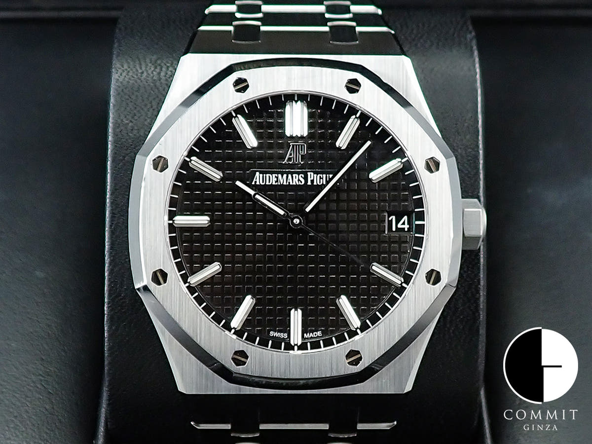 オーデマピゲ ロイヤルオーク Ref.15500ST.OO.1220ST.03 ステンレススチール ブラック文字盤