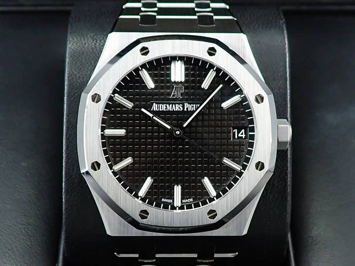 オーデマピゲ ロイヤルオーク Ref.15500ST.OO.1220ST.03 ステンレススチール ブラック文字盤