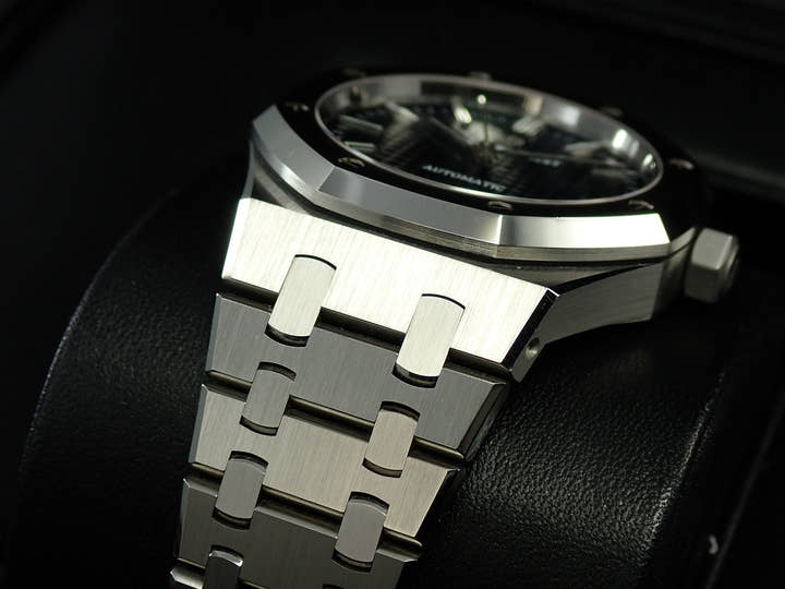 オーデマピゲ ロイヤルオーク Ref.15450ST.OO.1256ST.03 ステンレススチール ブルー文字盤