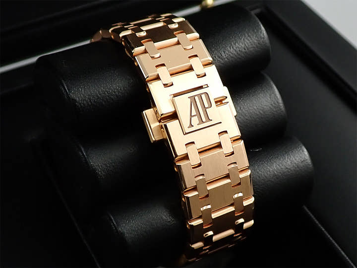 オーデマピゲ ロイヤルオーク Ref.15450OR.OO.1256OR.01 ピンクゴールド グレー文字盤